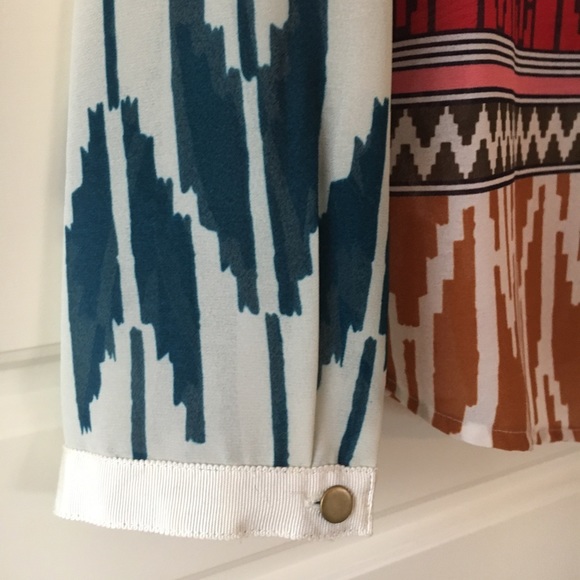 Anthropologie Maeve Colorful Top - Picture 4 of 5